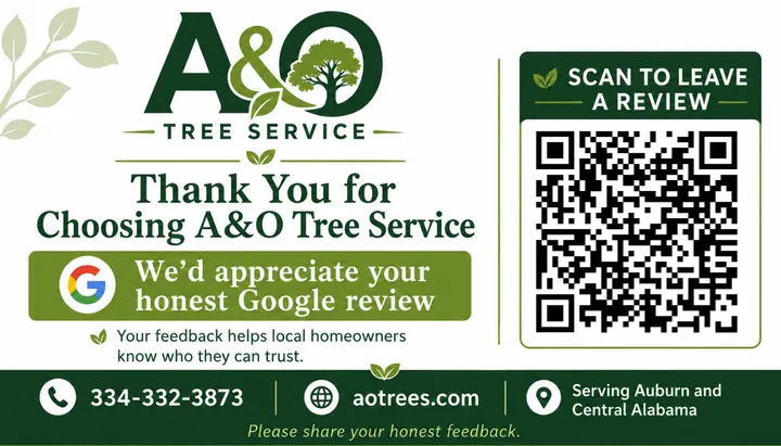 QR review card