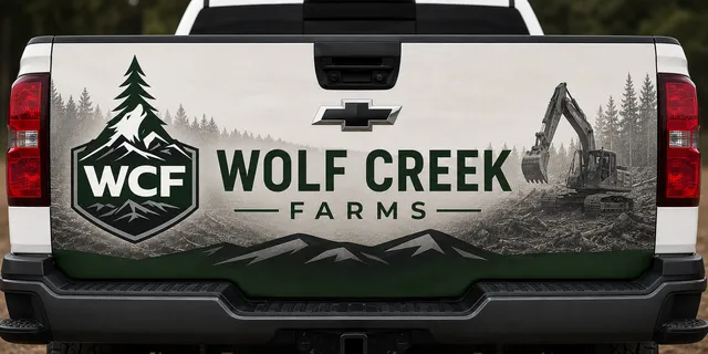 Tailgate wrap concept